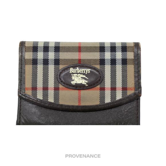 🔴 Burberry Snap Coin Wallet - Nova Check - Picture 5 of 7